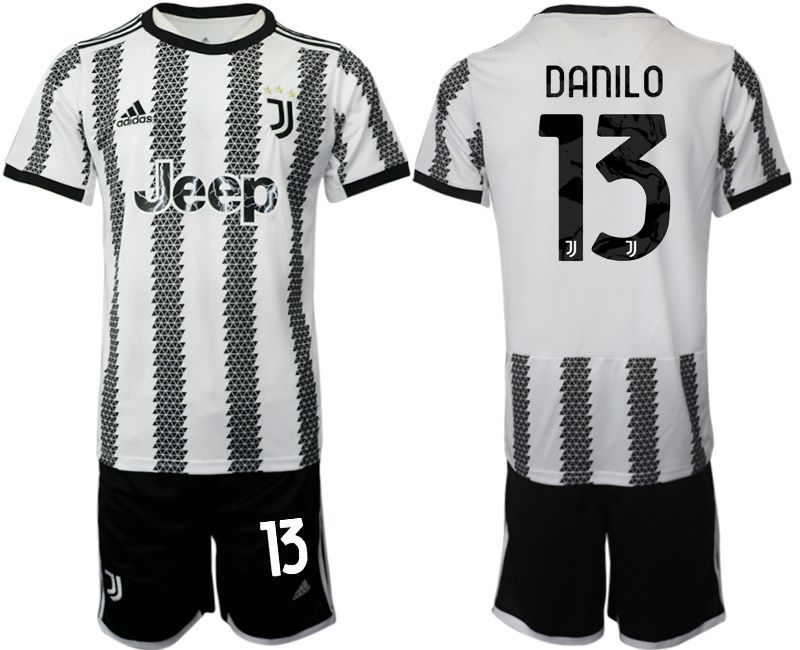 Men 2022-2023 Club Juventus FC home white #13 Soccer Jersey